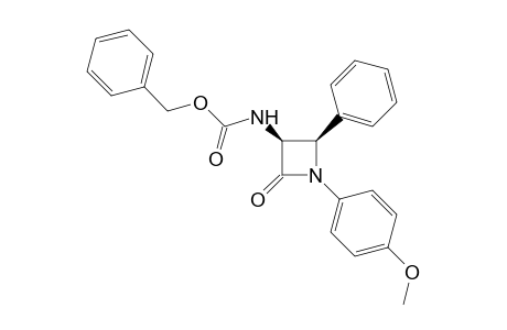 3,4-cis-N-(Carbobenzyloxy)-3-amino-4-phenylazetidin-2-one