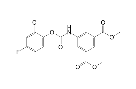5-(carboxyamino)isophthalic acid, 5-(2-chloro-4-fluorophenyl) 1,3-dimethyl ester