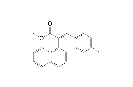 Methyl 2-(1'-naphthyl)-3-(p-methylphenyl)propenoate