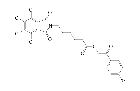 2-(4-Bromophenyl)-2-oxoethyl 6-(4,5,6,7-tetrachloro-1,3-dioxo-1,3-dihydro-2H-isoindol-2-yl)hexanoate
