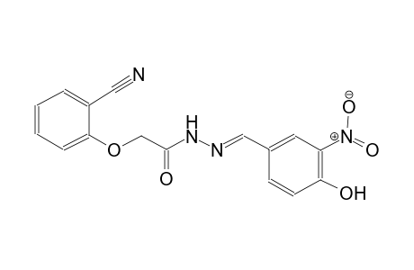 (2-Cyano-phenoxy)-acetic acid (4-hydroxy-3-nitro-benzylidene)-hydrazide