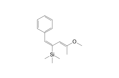 [(1E,3E)-4-methoxy-1-phenyl-penta-1,3-dien-2-yl]-trimethyl-silane