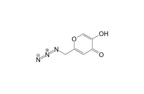 2-(azidomethyl)-5-hydroxy-4-pyranone