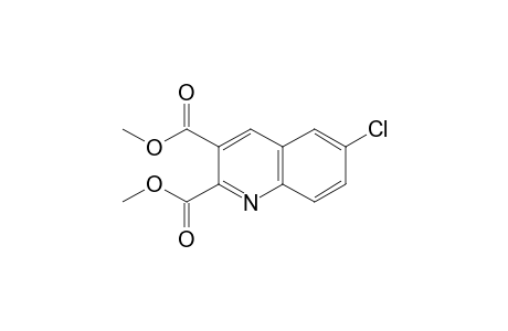 2,3-Quinolinedicarboxylic acid, 6-chloro-, dimethyl ester