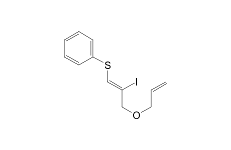 (Z)-3-Alloxy-2-iodopropenyl phenyl sulfide