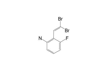 2-(2,2-DIBROMOVINYL)-3-FLUOROPHENYLAMINE