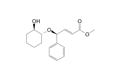 Methyl (2E,4S)-4-{[(1R,2R)-2-Hydroxycyclohexyl]oxy}-4-phenylbut-2-enoate