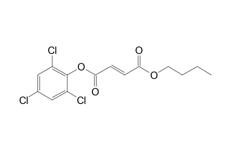 Fumaric acid, butyl 2,4,6-trichlorophenyl ester