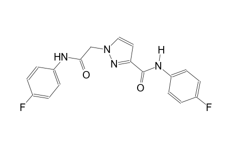 1H-pyrazole-1-acetamide, N-(4-fluorophenyl)-3-[[(4-fluorophenyl)amino]carbonyl]-