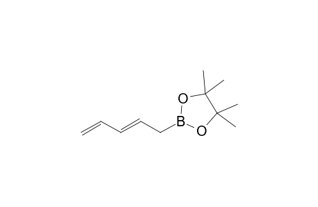 (E)-4,4,5,5-Tetramethyl-2-(2,4-pentadienyl)-1,3,2-dioxaborolane