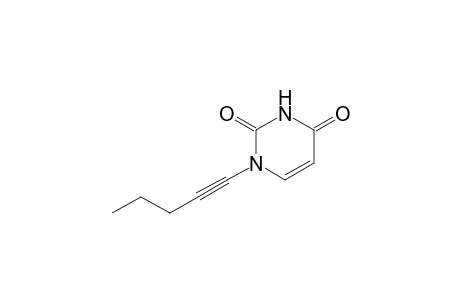1-Pent-1-ynylpyrimidine-2,4-dione