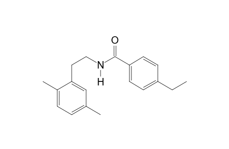 N-[2-(2,5-Dimethylphenyl)ethyl]-4-ethylbenzamide