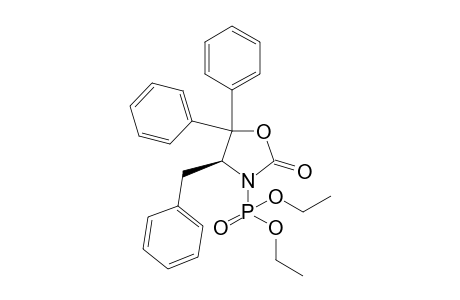 [(4S)-4-Benzyl-2-oxo-5,5-diphenyl-oxazolidin-3-yl]phosphonic acid diethyl ester