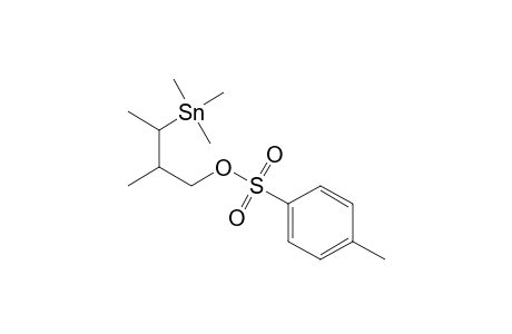(2RS,3RS)-2-methyl-3-trimethylstannyl-1-butyl p-toluenesulphonate