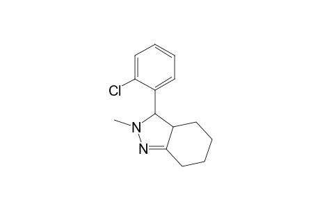 2-Methyl-3-(o-chlorophenyl)-3,3a,4,5,6,7-hexahydro-2H-indazole