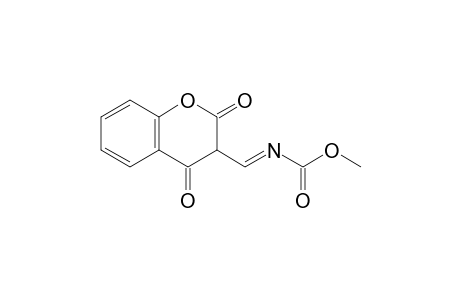 Methyl N-(4-oxocoumarinyl)methylenecarbamate