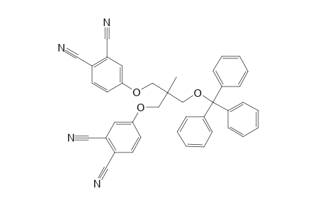 1,3-BIS-(3',4'-DICYANOPHENOXY)-2-METHYL-2-TRITYLOXYMETHYLPROPANE