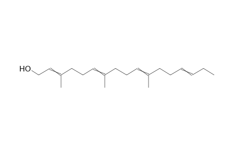 Hexadeca-2,6,10,14-tetraen-1-ol-3,7,11,16-tetramethyl