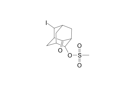 4(a)-iodo-8(e)-methanesulfonoxyadamantan-2-one