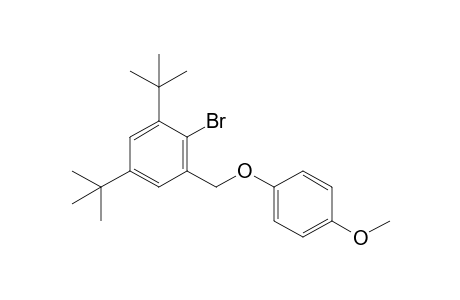 2-Bromo-1,5-di-t-butyl-3-(4-methoxyphenoxymethyl)benzene