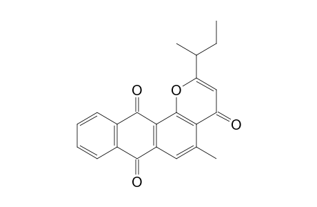 2-sec-Butyl-5-methyl-4H-naphtho[2,3-h]chromene-4,7,12-trione