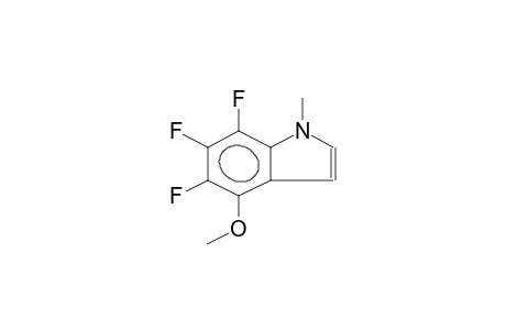 1-METHYL-5,6,7-TRIFLUORO-4-METHOXYINDOLE