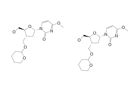 1-[2',3'-DIDEOXY-3'-C-(TETRAHYDROPYRANYLOXYMETHYL)-ALPHA-D-ERYTHRO-PENTOFURANOSYL]-4-METHOXYPYRIMIDIN-2(1H)-ONE