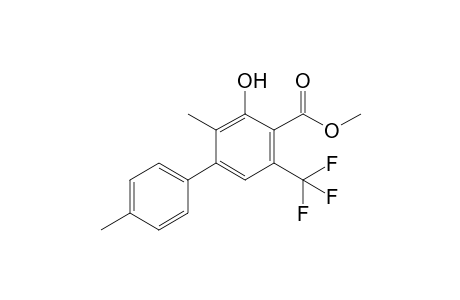 3-Hydroxy-2,4'-dimethyl-5-(trifluoromethyl)-biphenyl-4-carboxylic acid methyl ester