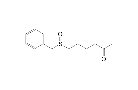 6-Benzylsulfinyl-2-hexanone