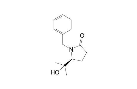 (5S)-1-benzyl-5-(1-hydroxy-1-methyl-ethyl)-2-pyrrolidone