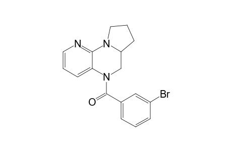 (3-bromophenyl)(6a,7,8,9-tetrahydropyrido[3,2-e]pyrrolo[1,2-a]pyrazin-5(6H)-yl)methanone
