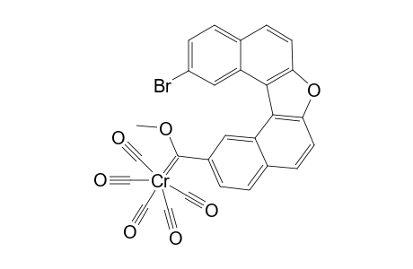 2-(12-Bromodinaphtho[2,1-b:1',2'-d]furanyl)(methoxycarbene)(pentacarbonyl)chromium