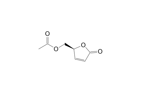 2(5H)-Furanone, 5-[(acetyloxy)methyl]-, (S)-