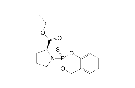 2-(2'-ETHOXYCARBONYL-PYRROLIDIN-1'-YL)-4H-1,3,2-BENZODIOXAPHOSPHORIN-2-SULFIDE;MAJOR-DIASTEREOMER