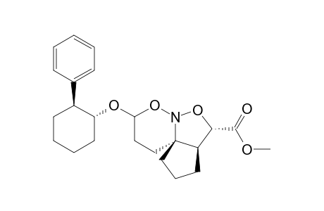 Methyl (2S,2aS,5aS,8S)-8-[[(1R,2S)-2-Phenylcyclohexyl]oxy]-1,9-dioxa-9a-azacyclopenta[c]indene-2-carboxylate