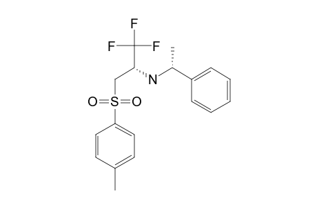(-)-N2-[(1S)-1-PHENYLETHYL]-(2S)-1,1,1-TRIFLUORO-3-(4-METHYLPHENYLSULFONYL)-2-PROPANAMINE