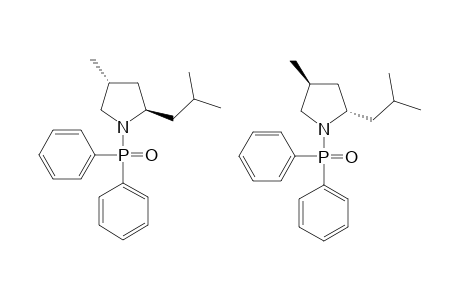 N-DIPHENYLPHOSPHINOYL-TRANS-2-(2-METHYLPROPYL)-4-METHYLPYRROLIDINE