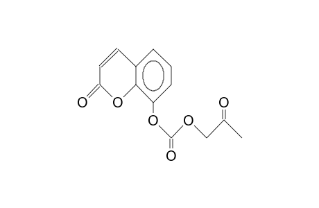 Coumarin-8-yl 2-oxo-propyl carbonate