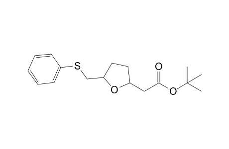 tert-Butyl [5-(Phenylthiomethyl)tetrahydrofuran-2-yl]acetate