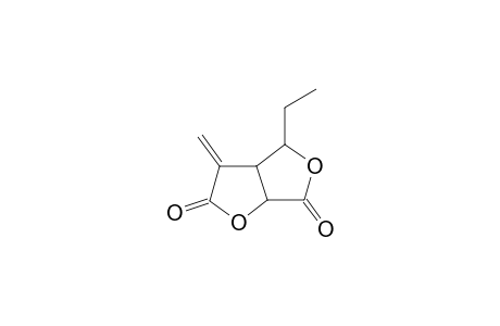 Furo[3,4-b]furan-2,6(3H,4H)-dione, 4-ethyldihydro-3-methylene-, [3aR-(3a.alpha.,4.beta.,6a.alpha.)]-