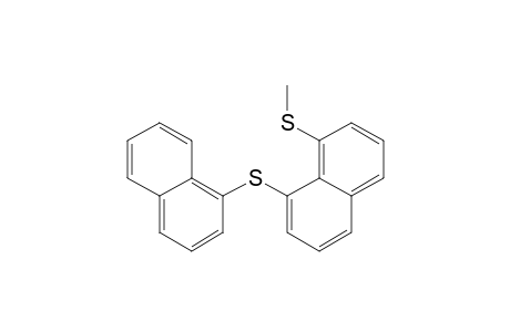 Naphthalene, 1-(methylthio)-8-(1-naphthalenylthio)-