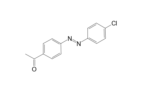(E)-1-(4-Acetylphenyl)-2-(4-chlorophenyl)diazene