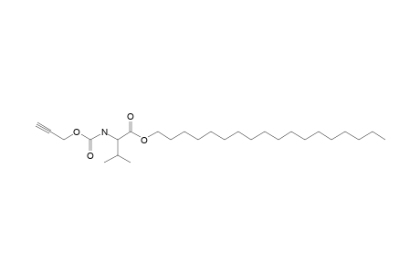 L-Valine, N-propargyloxycarbonyl-, octadecyl ester