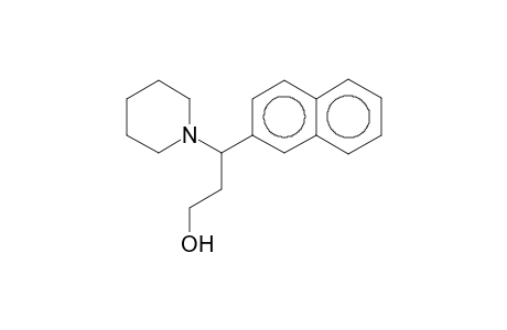 3-Naphthalen-2-yl-3-piperidin-1-yl-propan-1-ol