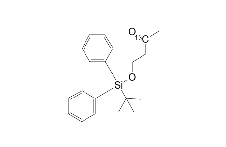 (2-13C)-4-((tert-Butyldiphenylsilyl)oxy)butan-2-one