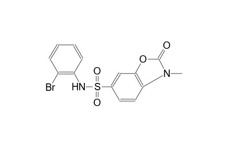 6-benzoxazolesulfonamide, N-(2-bromophenyl)-2,3-dihydro-3-methyl-2-oxo-