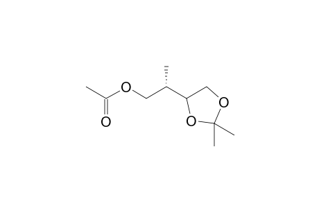 4-(Isopropylidenedioxy)-2(S)-methylbutyl acetate