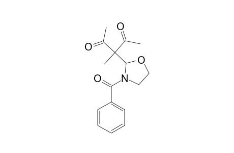 3-[2-(3-BENZOYL)-OXAZOLIDINYL]-3-METHYLPENTANE-2,4-DIONE