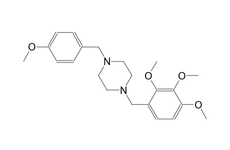 1-(4-methoxybenzyl)-4-(2,3,4-trimethoxybenzyl)piperazine