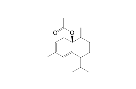 1(S)-Acetoxygermacra-3Z,5E,10(15)-triene